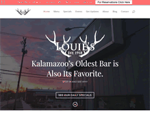 Tablet Screenshot of louieskzoo.com